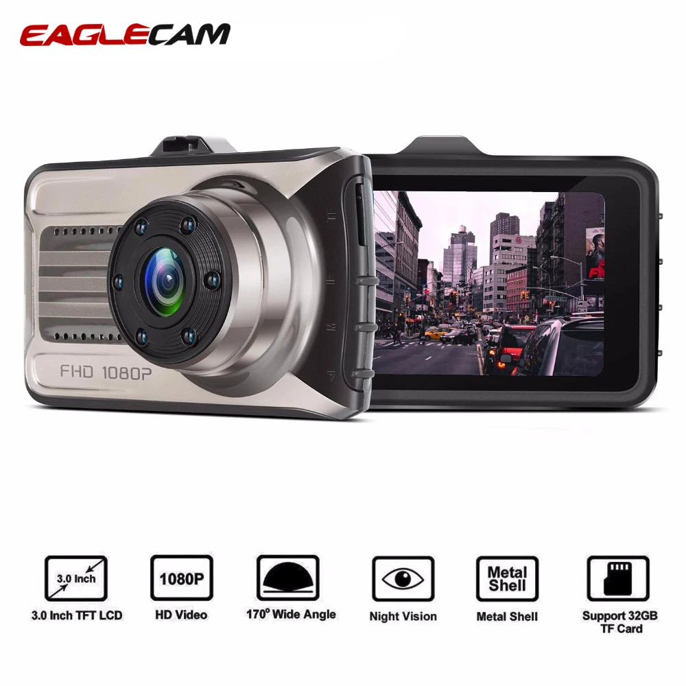 Мини приборная панель HD 1080 P 3 &quotАвтомобильный 170 широкоугольный регистратор