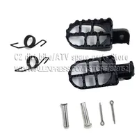 Мотоциклетные подножки подставки подножки для Honda XR50R CRF50 CRF70 CRF80 CRF100F мотоциклетные подставки для ног китайский грязный питбайк - изображение