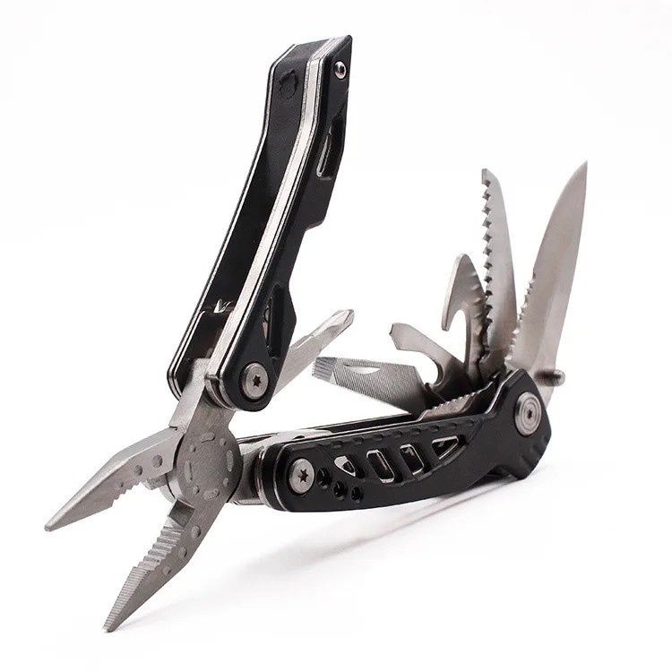 

Outdoor Tool Stainless Steel Multi-function Pliers Belt Lock Combination Folding Pliers Home Outdoor Emergency Tool Pliers