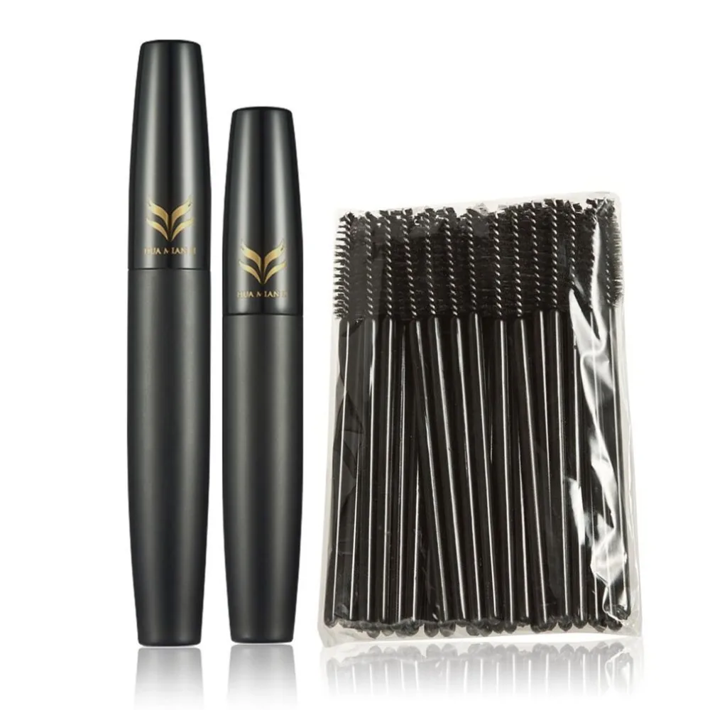 Waterproof Eyelashes Mascara Makeup Long Lasting Lengthening Cosmetics