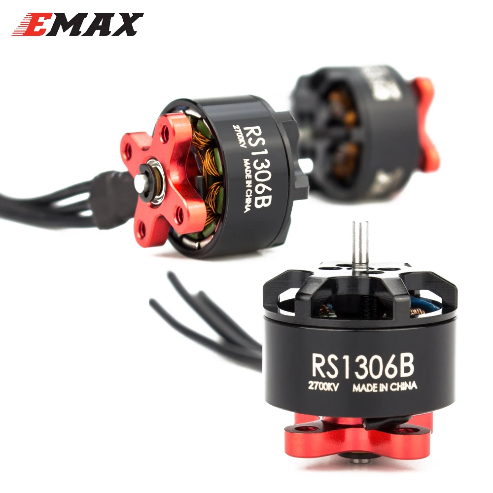 

RS1306B Motor,1pcs EMAX RC Motor RS1306B 2700KV/4000KV 3-4S Brushless Racing Motor for RC FPV RACER Quadcopter