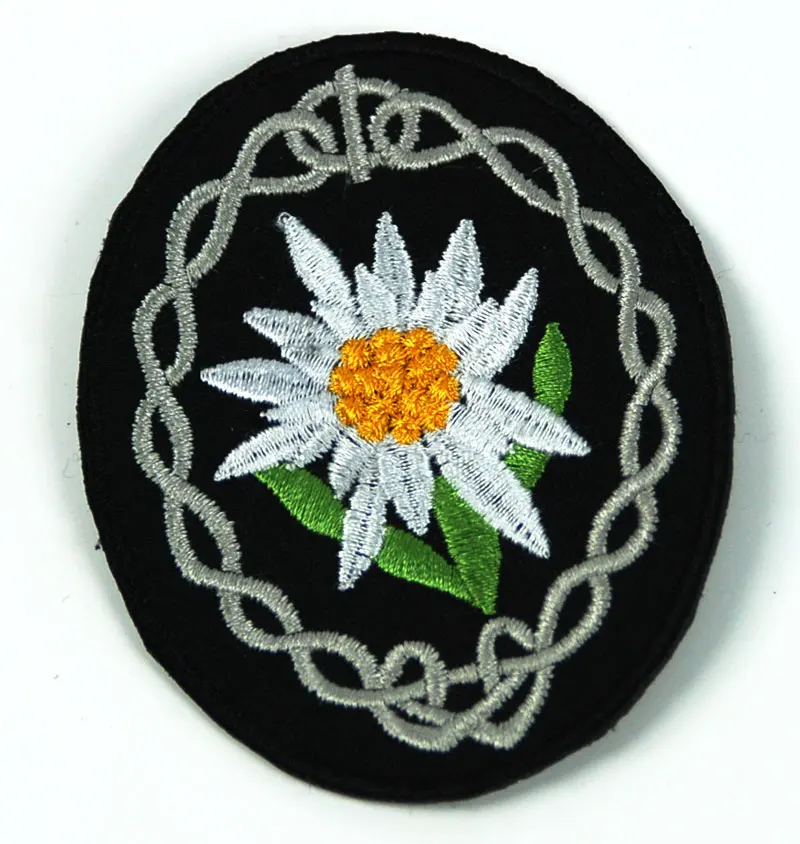 

WWII GERMAN AFRICA KORPS DAK MOUNTAIN TROOPS EDELWEISS SLEEVE PATCH