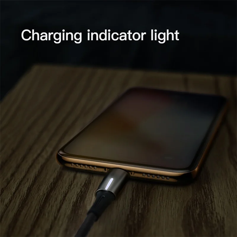  Baseus 2.4A USB Kabel für iPhone XR XS Max 11 Pro Max Schnelle Lade USB Ladegerät Kabel LED Daten K