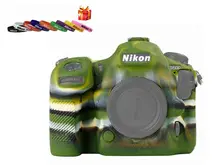 D500 корпус камеры чехол, крышка камеры защитный силиконовый резиновый чехол, для Nikon D500-черный
