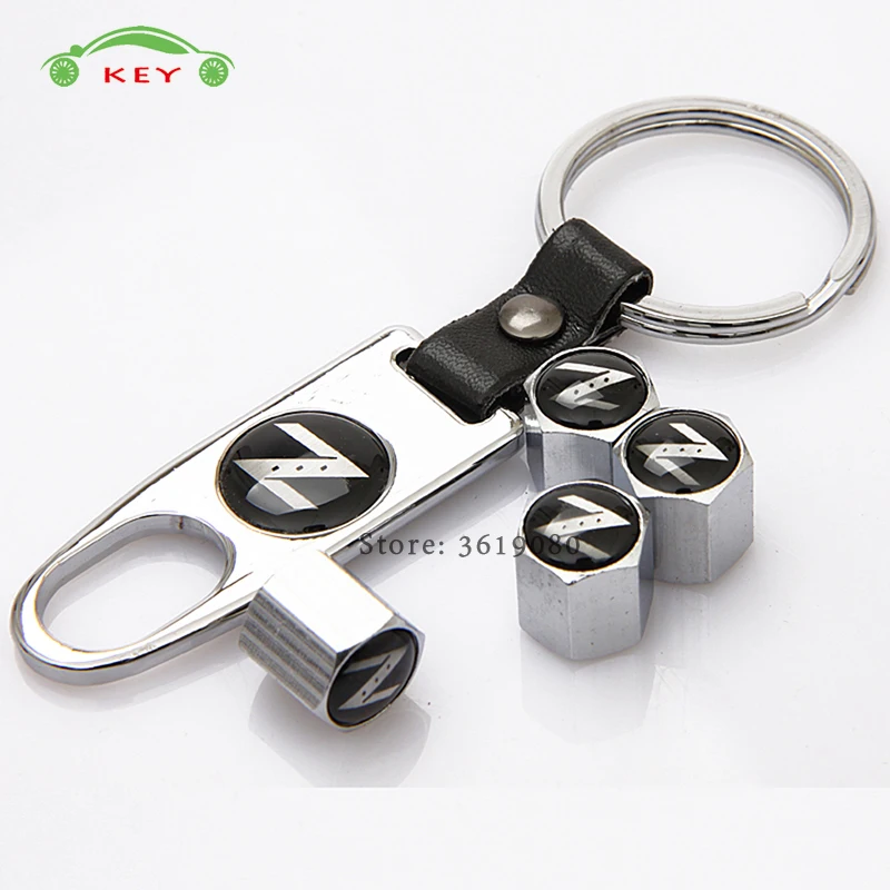 

Automobiles Valve Caps for Nissan Z Logo Metal Wheel Covers Decor for Nissan 350z juke tiida note qashqai almera Car Styling