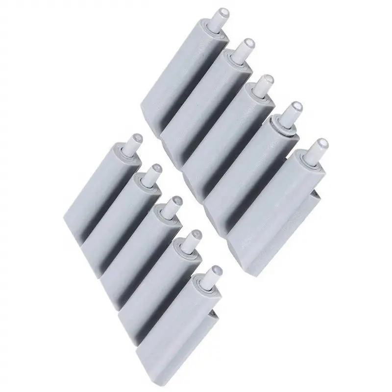 Hot 10Pcs Case Door Drawer Hinge Push To Open System Buffer Fang Plastic Tip Soft Lock Cushion