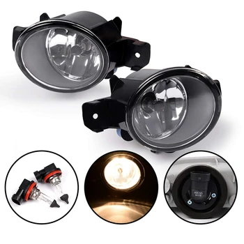 

1 Pair Left and Right Fog Light Lamps Replacement with H11 Bulbs for Nissan Sentra Altima Rogue Maxima Murano Versus Pathfinde