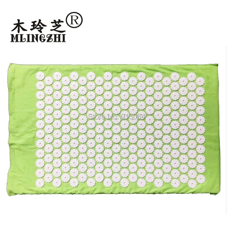 Massage ( about 68 * 42*2.5 cm ) Mat cushion Presses to Relieve Back Pain Spike Mat Acupuncture Yoga massage cushion