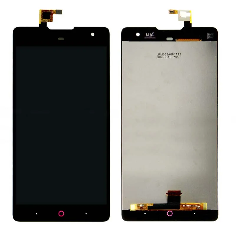 Black LCD Display + Touch Screen Digitizer Assembly Replacements For ZTE Nubia Z7 Max NX505J Free Shipping 5pcs lot100% new original for zte grand memo 5 7 n5 u5 n9520 v9815 lcd display touch screen assembly free shipping 100% tested