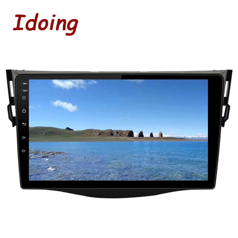 Idoing 10 2 &quot2.5D ips 1 Din Автомобильный Радио Android 8 0 мультимедийный плеер подходит для
