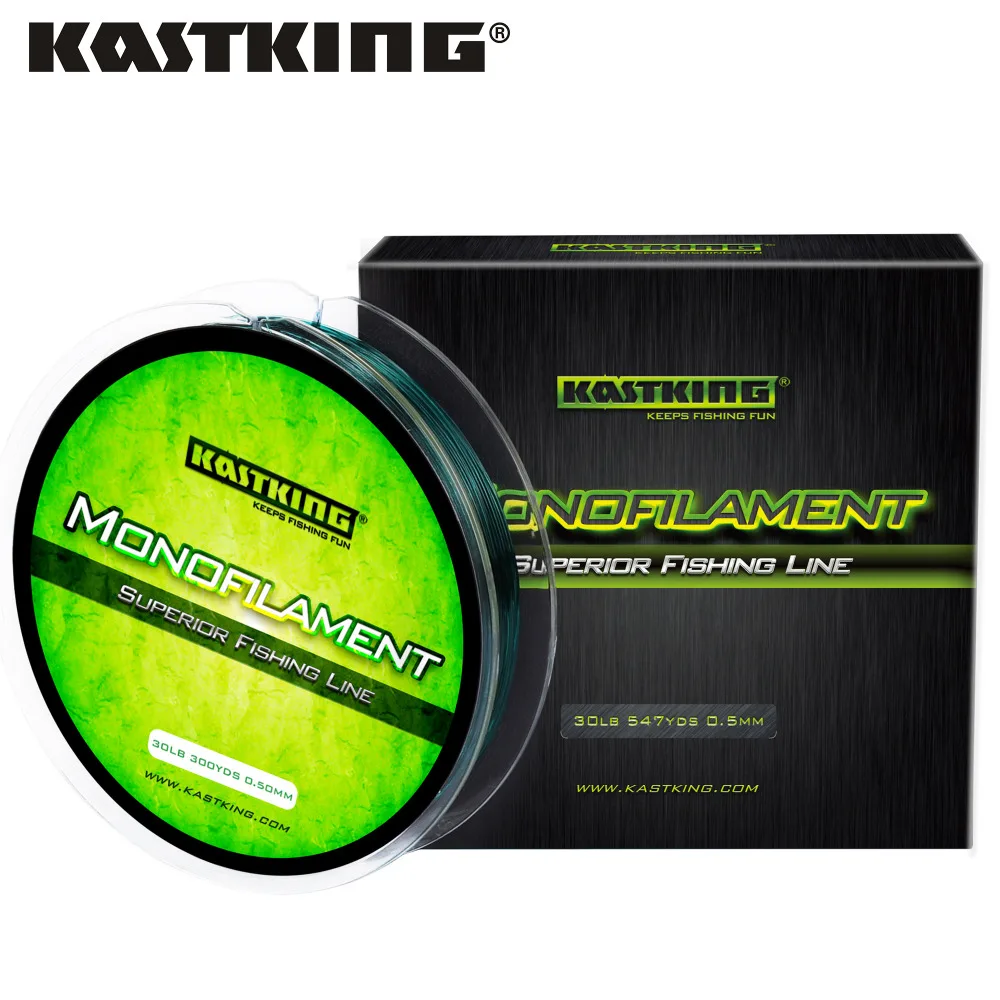 

KastKing 275m 550m Mono Nylon Fishing Line 100% Japanese Material Durable Monofilament Carp Fishing Line 4LB-30LB Saltwater