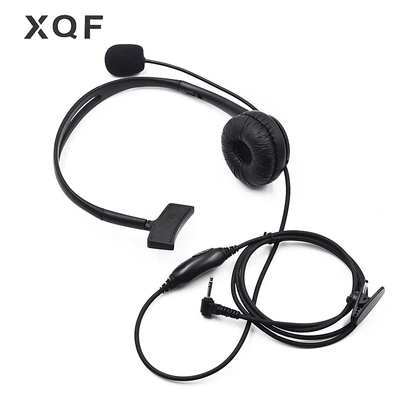 XQF 5 шт. 1 Контактный PTT наушник гарнитура Boom Mic для Motorola портативный радио Talkabout XTR446