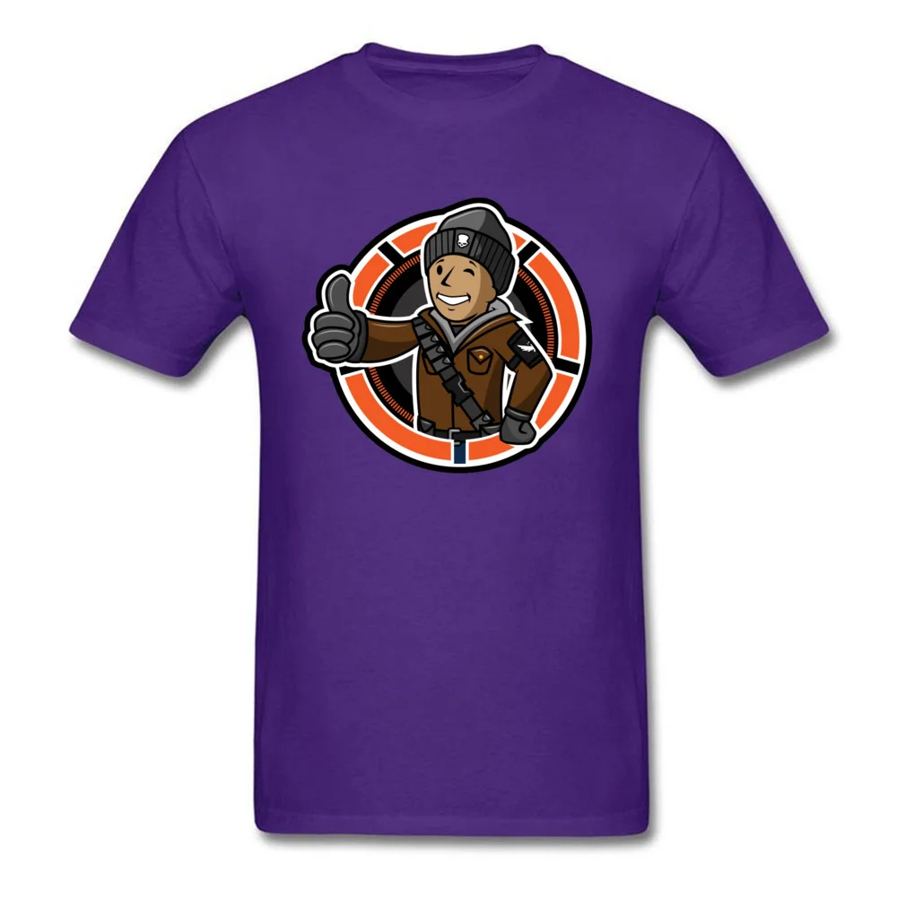 Casual Division Boy T Shirt On Sale Autumn Short Sleeve Crewneck Tops Shirt Cotton Men's Simple Style Clothing Shirt Division Boy purple