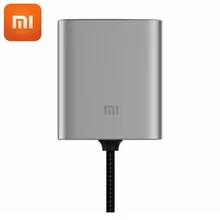 Xiaomi автомобильное зарядное устройство Быстрая версия расширенный набор аксессуаров USB-A+ USB-C двухпортовый Выход умный контроль температуры 1,8 м кабель