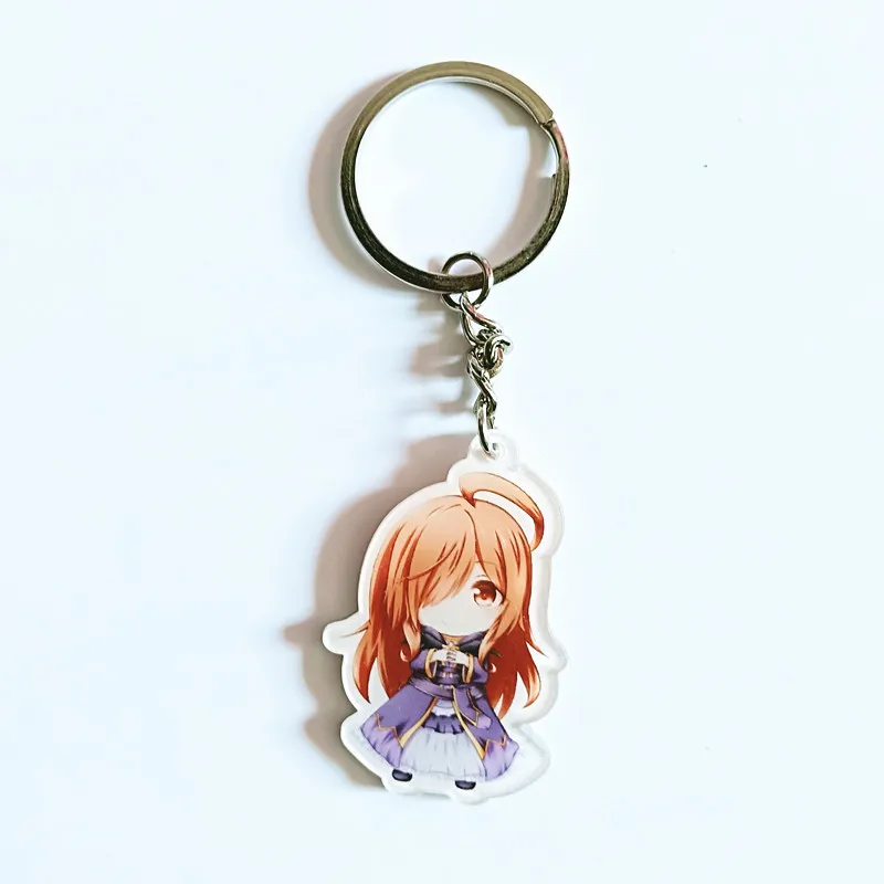 Anime Keychain kono subarashii sekai ni shukufuku wo Akua konosuba llaveros para mujer