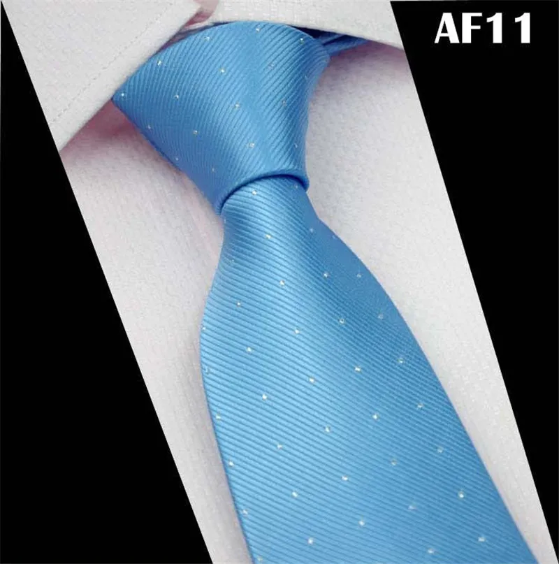 2021 New Brand Designer White Dot Print Red Silk Neck Ties For Men Tie