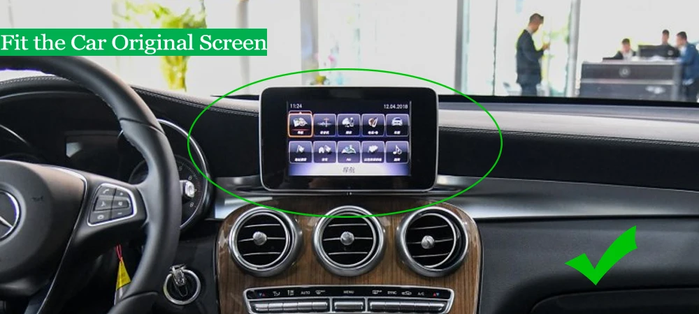 Top Car Multimedia GPS Audio Radio For Mercedes Benz GLC Class 2014~2019 Original Style Navigation NAVI 4