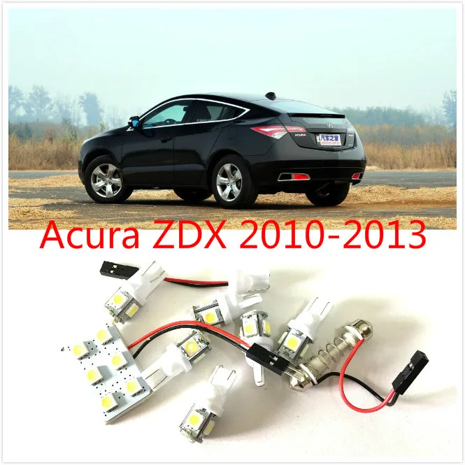 7PCS White LED interior package kit For ZDX 2010 2013
