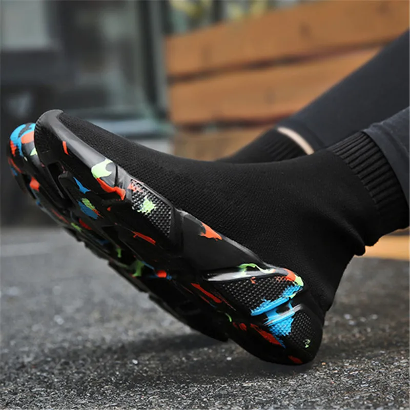 

shoes woman sneakers size 35-47 Calzado deportivo de mujer calcetines zapatillas altas para correr malla de hombre scarpe Tennis