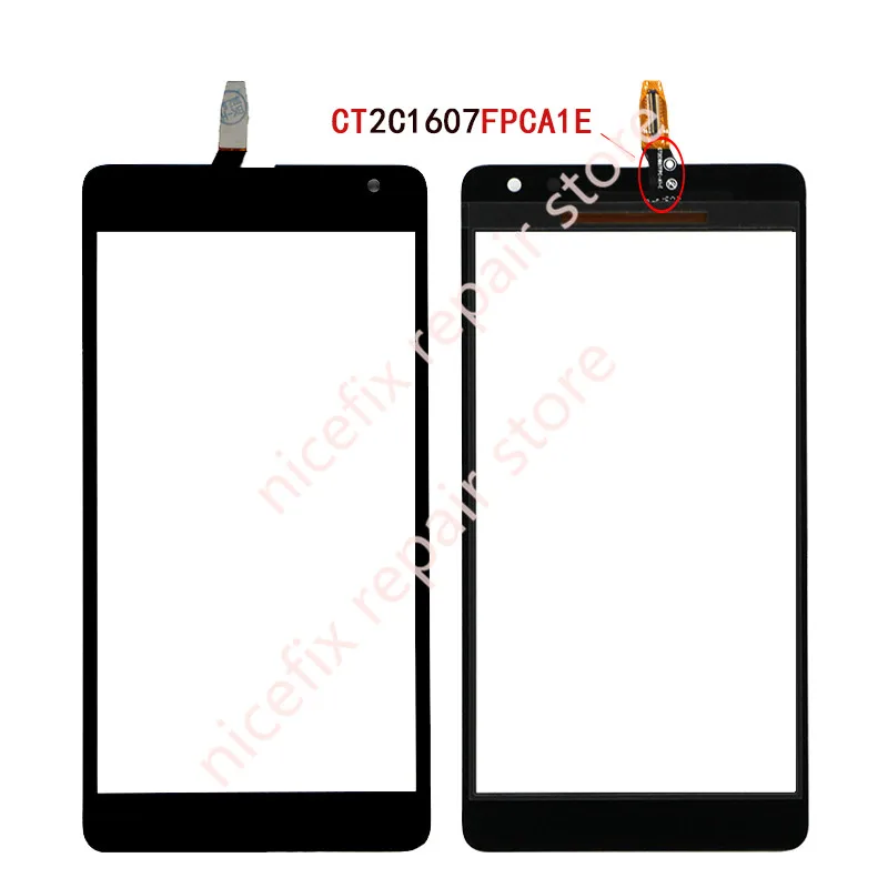 Для Nokia Microsoft Lumia 535 RM 1090 N535 2S 2C CT2C1607 CT2S1973 сенсорный экран дигитайзер панель Стекло TP