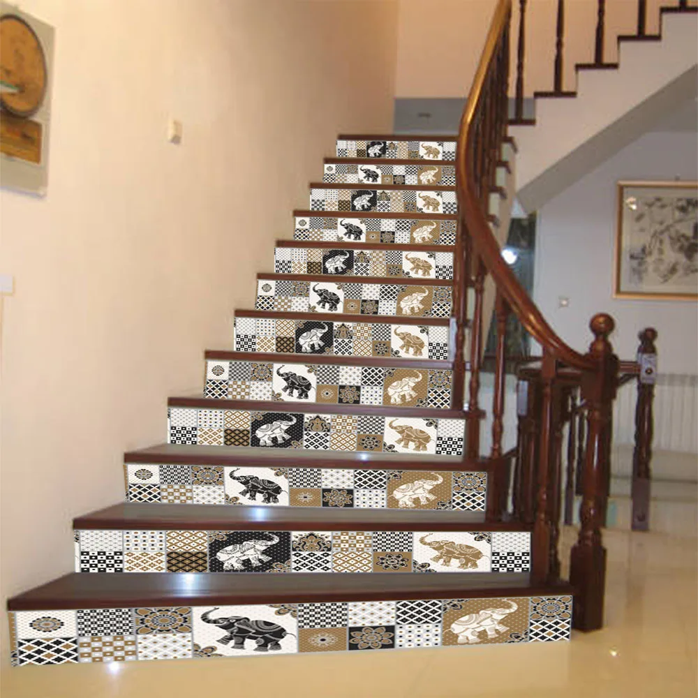 Stair Stickers Wallpapers Decorations For Home DIY Steps Sticker