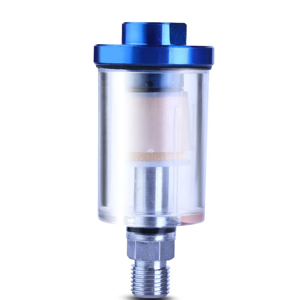 Pneumatic spray gun, air / water special small oil water separator