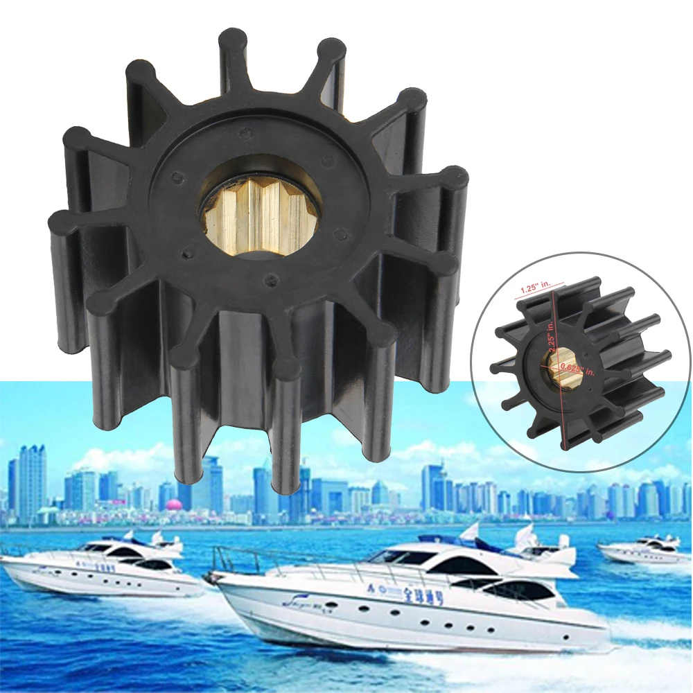 Water Pump Impeller 09-1027B for Jabsco 1210-0001 Volvo Penta Johnson