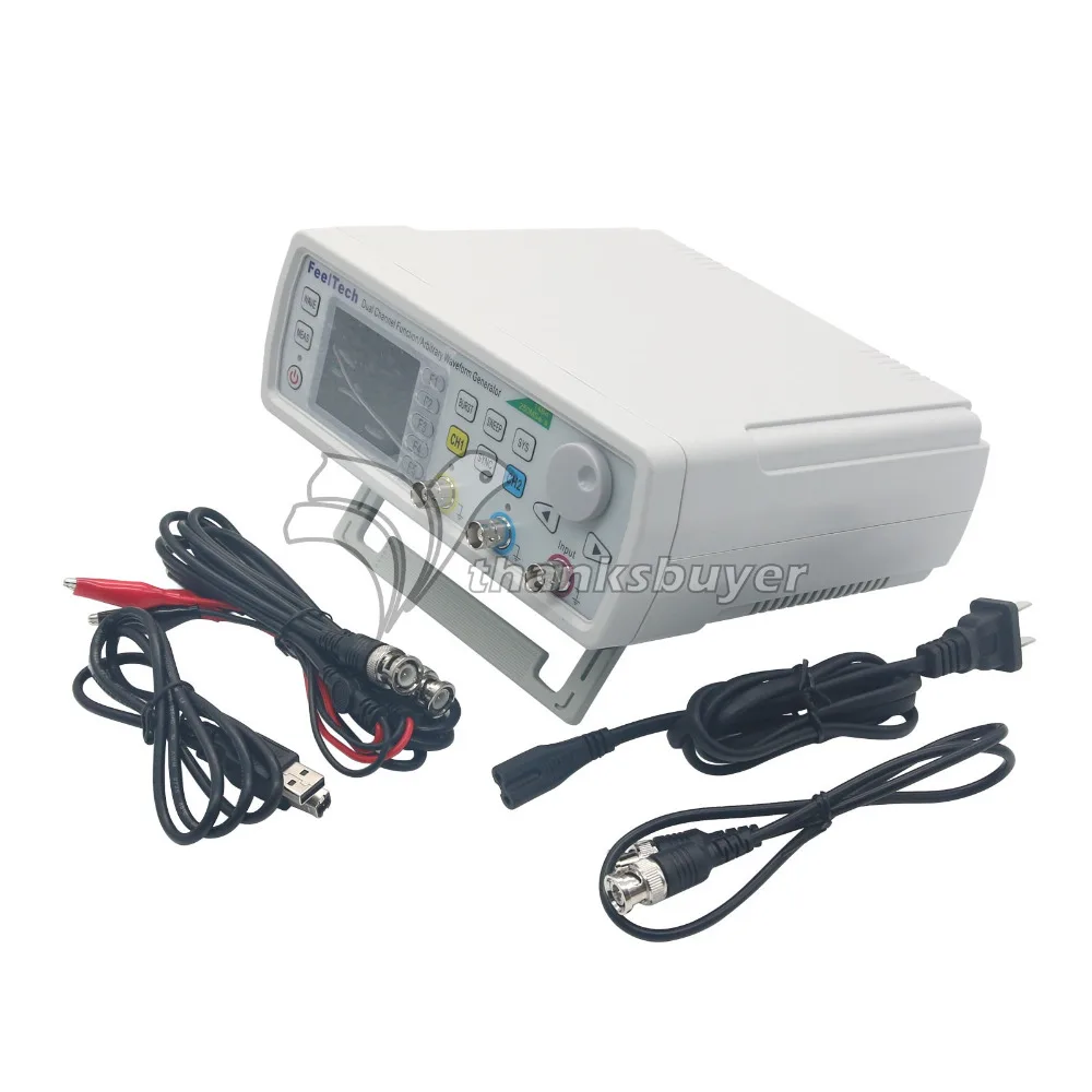 TZT FY6600 15 м/30 м/50 м/60 м DDS двухканальная функция генератор сигналов произвольной