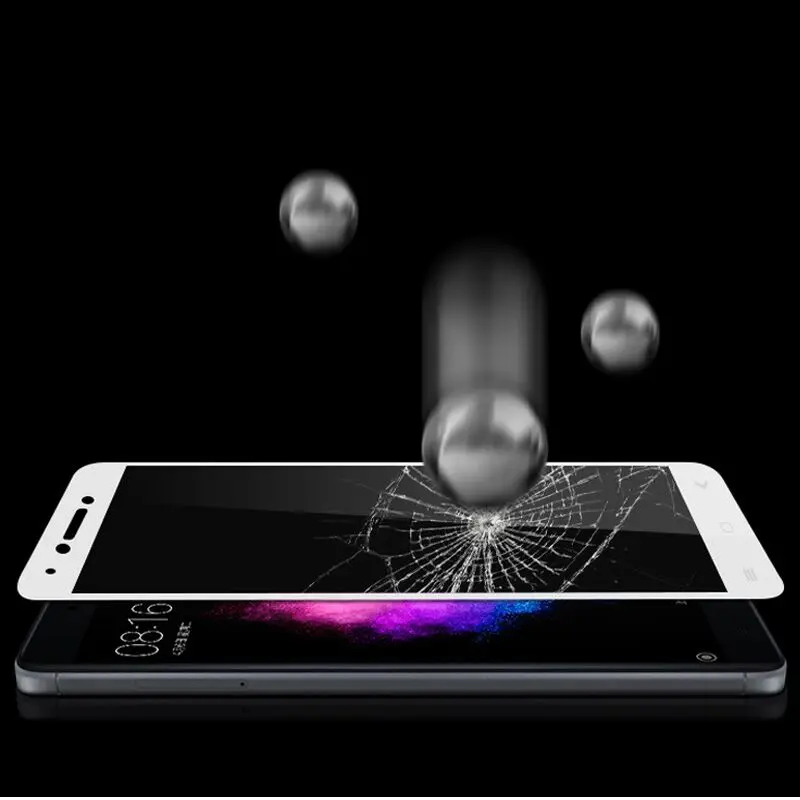 Mwihphms полное покрытие закаленное стекло Защита экрана для xiaomi remi note4x 5 &quotШелковая