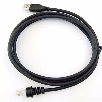 

2pcs BarCode Scanner USB Cable 2Mtr For Metrologic MS7120\MS5145\MS9540\MS9520\MS9535\MS1690,NOT for PS2 RS232 Cable