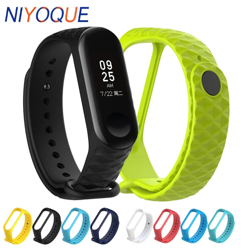 

15pcs/lot For Xiaomi Mi Band 3 Strap Barcelet Colorful Silicone Strap For Miband 3 Replacement Smart Band Accessories