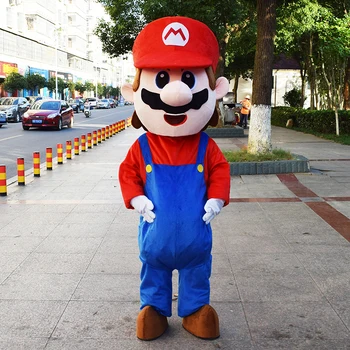 

Super Mario Bros cosplay costumes mascot cosplay theme mascotte carnival costume cartoon character costumes Fancy party dress