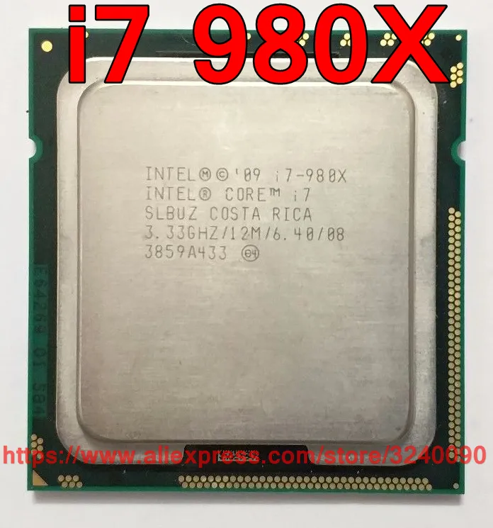 Intel Core i7-980X Extreme Edition Processor 3.33 GHz 12 MB Cache Socket LGA1366 