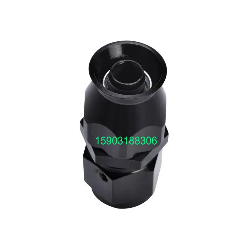 UN-4 AN4 PTFE Telfon Tubo End Raccordi Adattatore Per Auto Girevole Dritto Frizione Linee di Montaggio