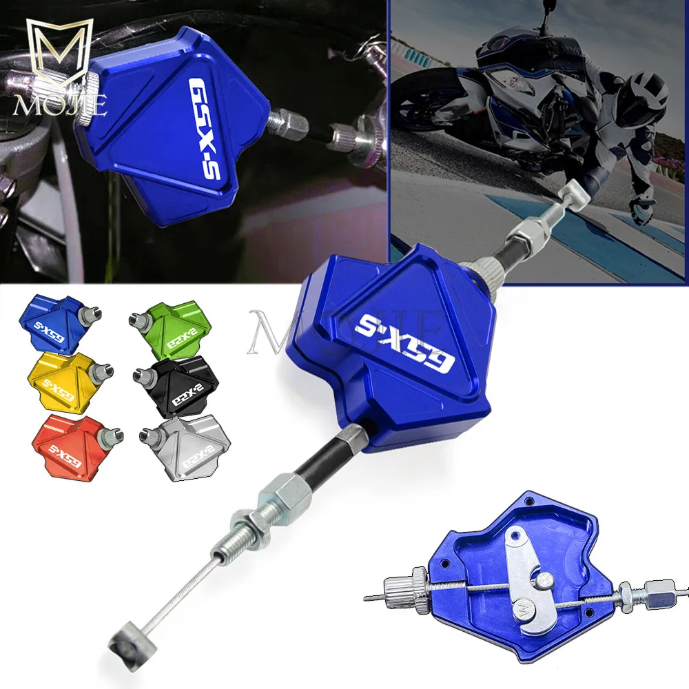 

Motorcycle CNC Stunt Clutch Lever Easy Pull Cable System For Suzuki GSX-S GSXS 150 750 1000/F/ABS GSXS150 GSXS750 GSXS1000