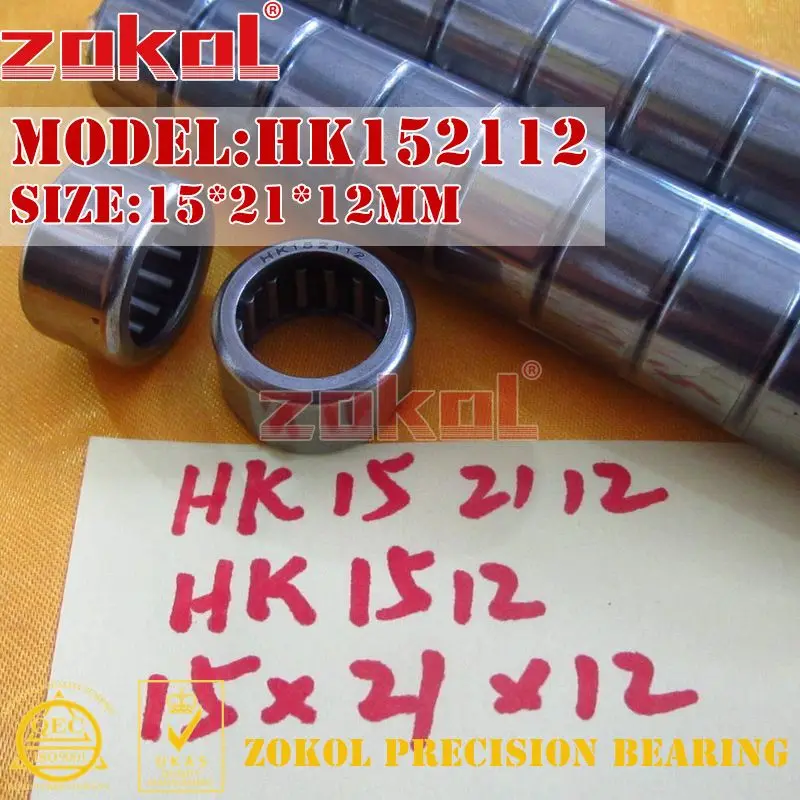 15x21x22 mm HK1522 Needle Roller Bearing Bearings 15*21*22 HK152122 2 PCS 