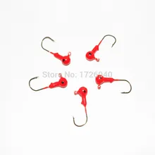 KKWEZVA 10 шт. 3g свинцовая круглая головка рыболовная приманка Джиги высококачественные крючки свинцовый крючок