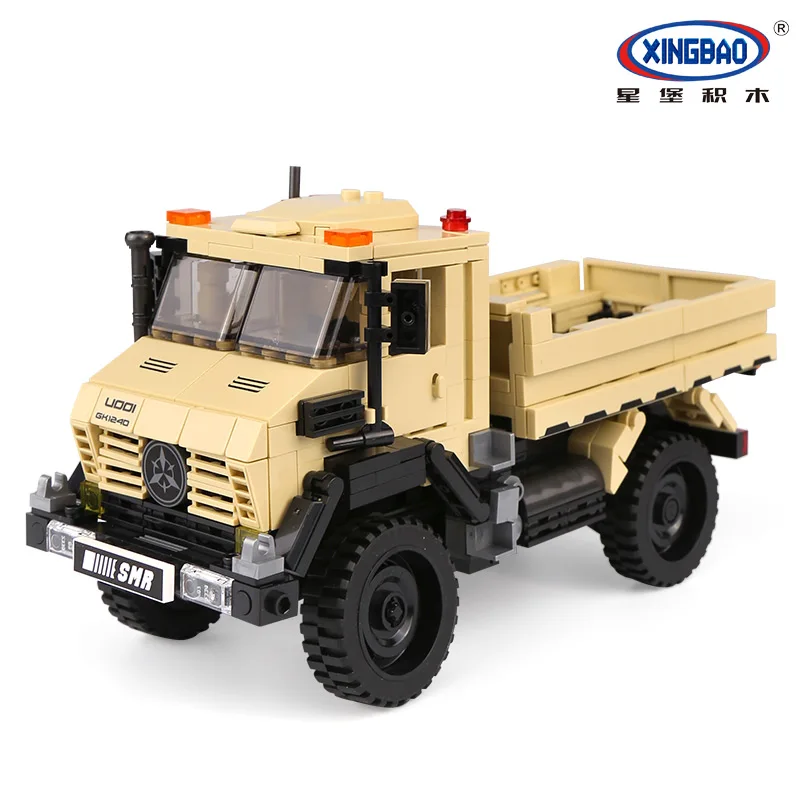 

XingBao 03026 Military War the off Road Transport Truck Model Set Building Blocks Bricks Toys for Kids Educational Kids Gifts