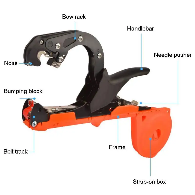 Машина для завязывания веток, набор для обвязки веток, овощей, винограда, стеблей, завязывание, тесьма, связывание овощей и виноградных стеблей, садовый инструмент