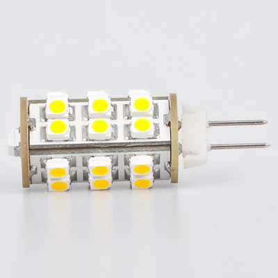 Светодиодный светильник SMD3528 G4 25 светодиодов 12 В постоянного тока теплый белый