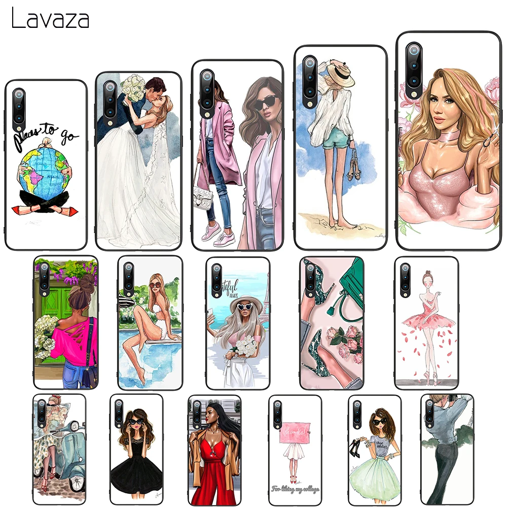 Lavaza Travel Beautiful Girl Soft TPU Case Cover for Xiaomi Redmi Note 4 4X 5 6 pro 5A Prime 7 Pro |