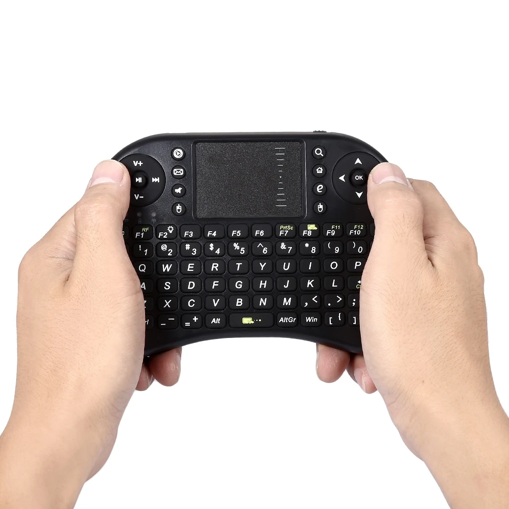 keyboard touchpad backlight 92Keys 2.4GHz Mini Wireless Handheld