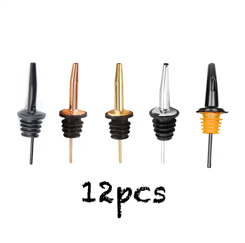 Вино Pourer Пробка бутылки Pourer Pourers для ликера Бутылка пробка с коническим носиком набор аксессуаров для бара 12 - изображение