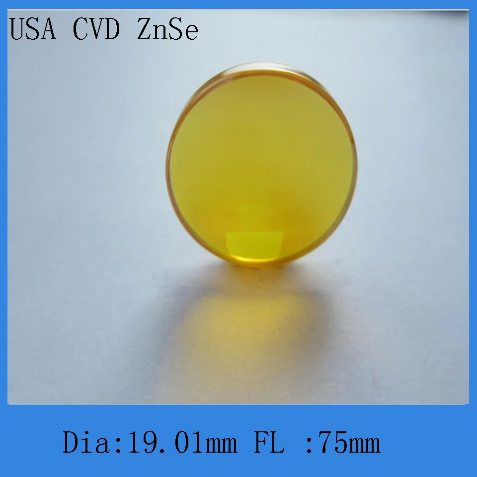 

co2 laser lens 19.1 mm diameter 75mm focus length for co2 laser engraving and cutting machine