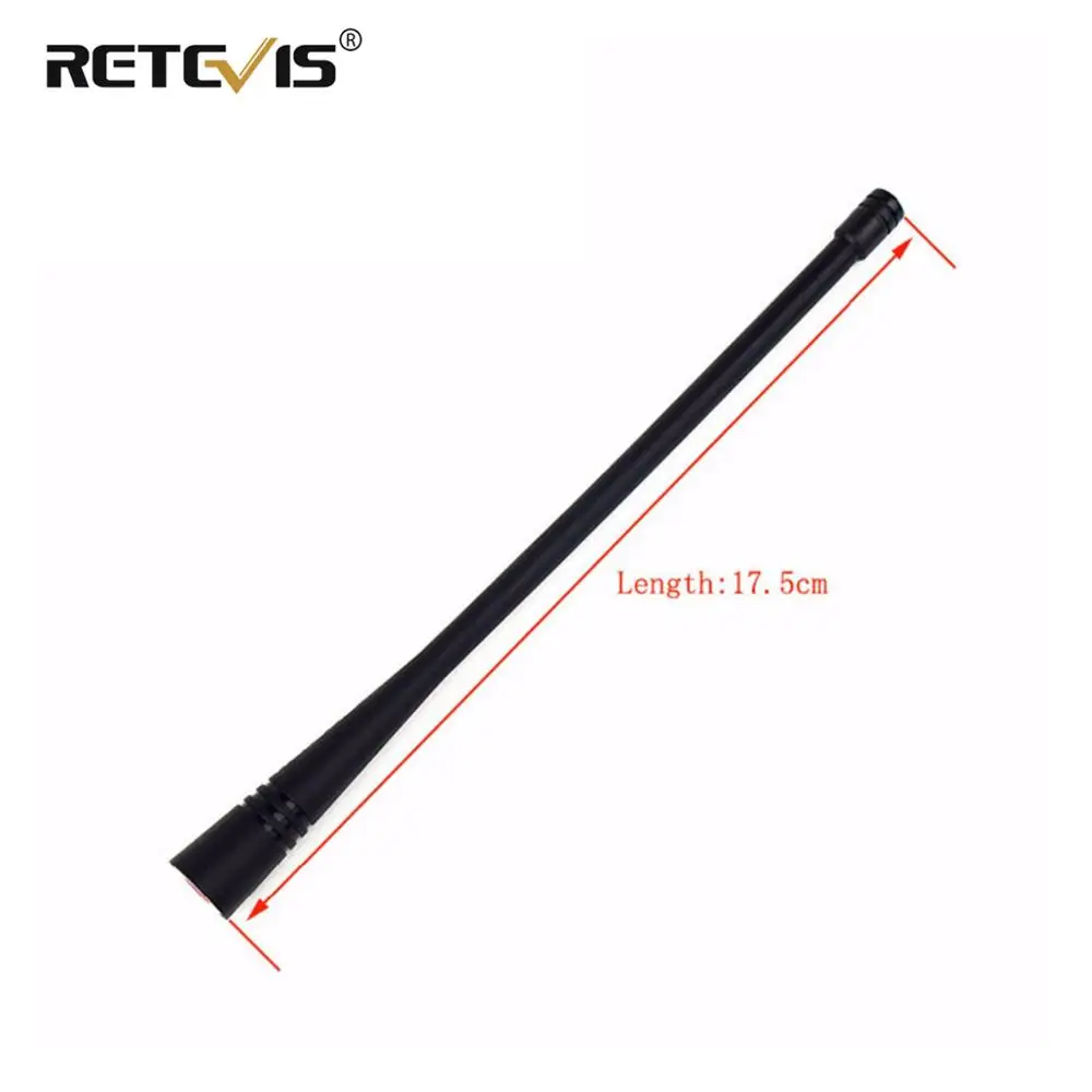 Original Retevis RT1 Antenna UHF 400-520MHz SMA-M for Yaesu for TYT RETEVIS RT3 RT1 for Baofeng UV-3R for TONGFA J9106F afbeelding