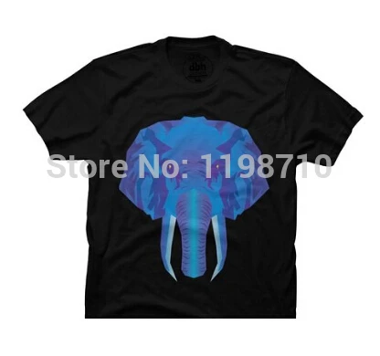 Geometric Elephant Custom Men's T-shirt (Free shipping) | Мужская одежда
