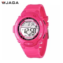 JAGA New Design Women Sports Watch Waterproof Digital Watch For Women LED Multi-Function Wristwatches Free Shipping M969