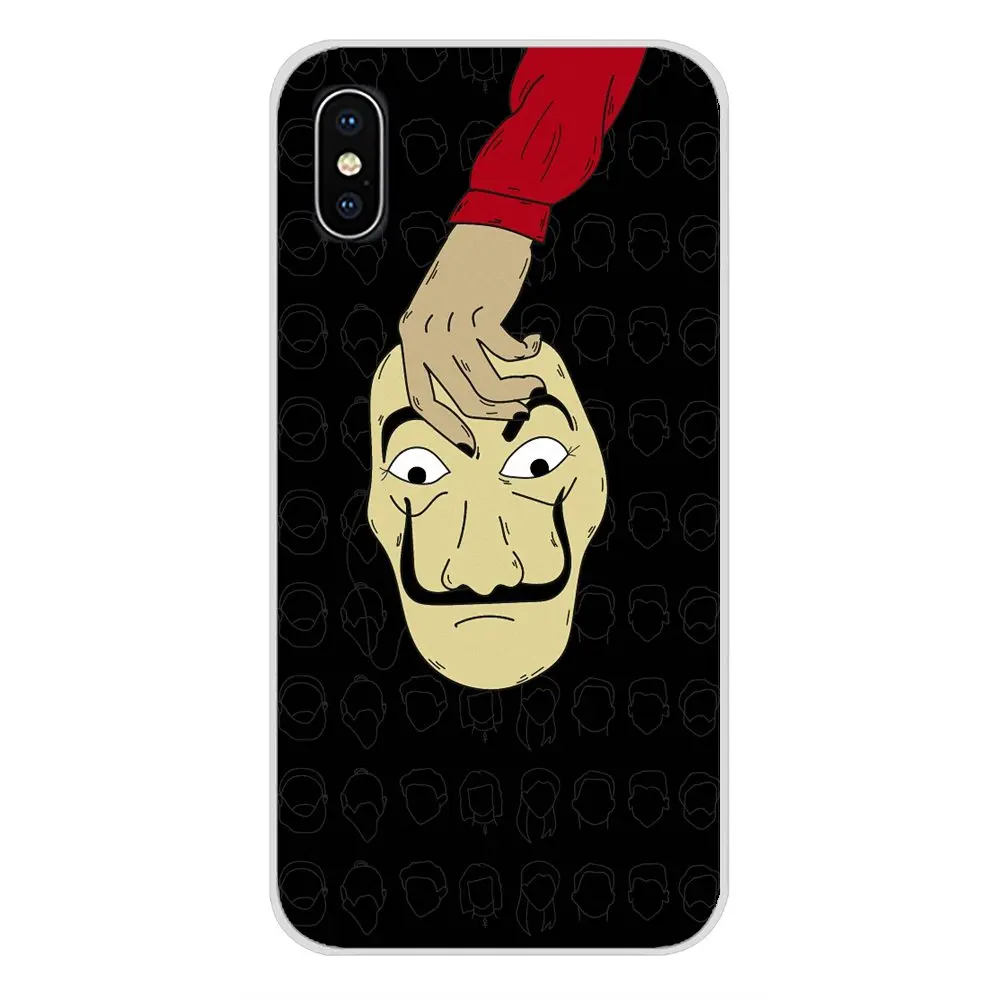 Прозрачный чехол для Huawei P8 9 Lite Nova 2i 3i GR3 Y6 Pro Y7 Y8 Y9 Prime 2017 2018 2019 Испания TV La Casa de papel Money
