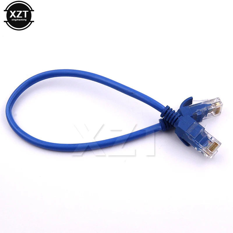 80 см прочный CAT 5e RJ45 кабель Ethernet LAN Сетевой для Cat5 компьютеры и переключатели