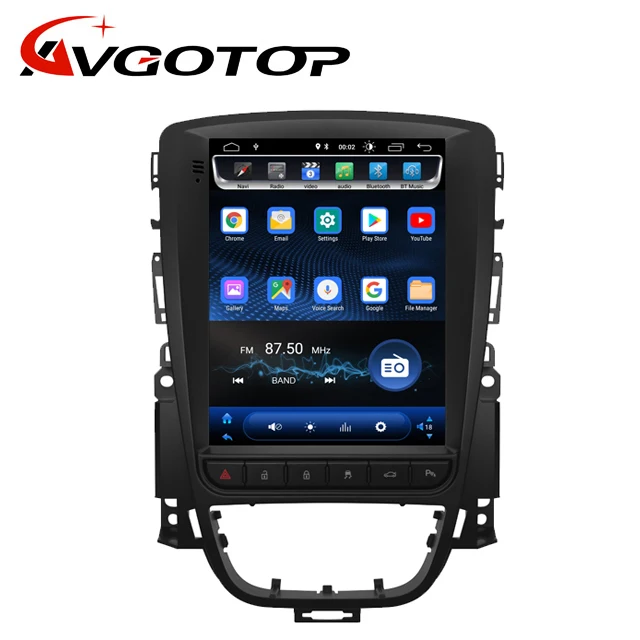 AVGOTOP Android 8,1 Tesla вертикальный экран Автомобильный Радио gps Мультимедиа для Opel Astra J Vauxhall Holden 2010-2013 dvd-плеер для автомобиля